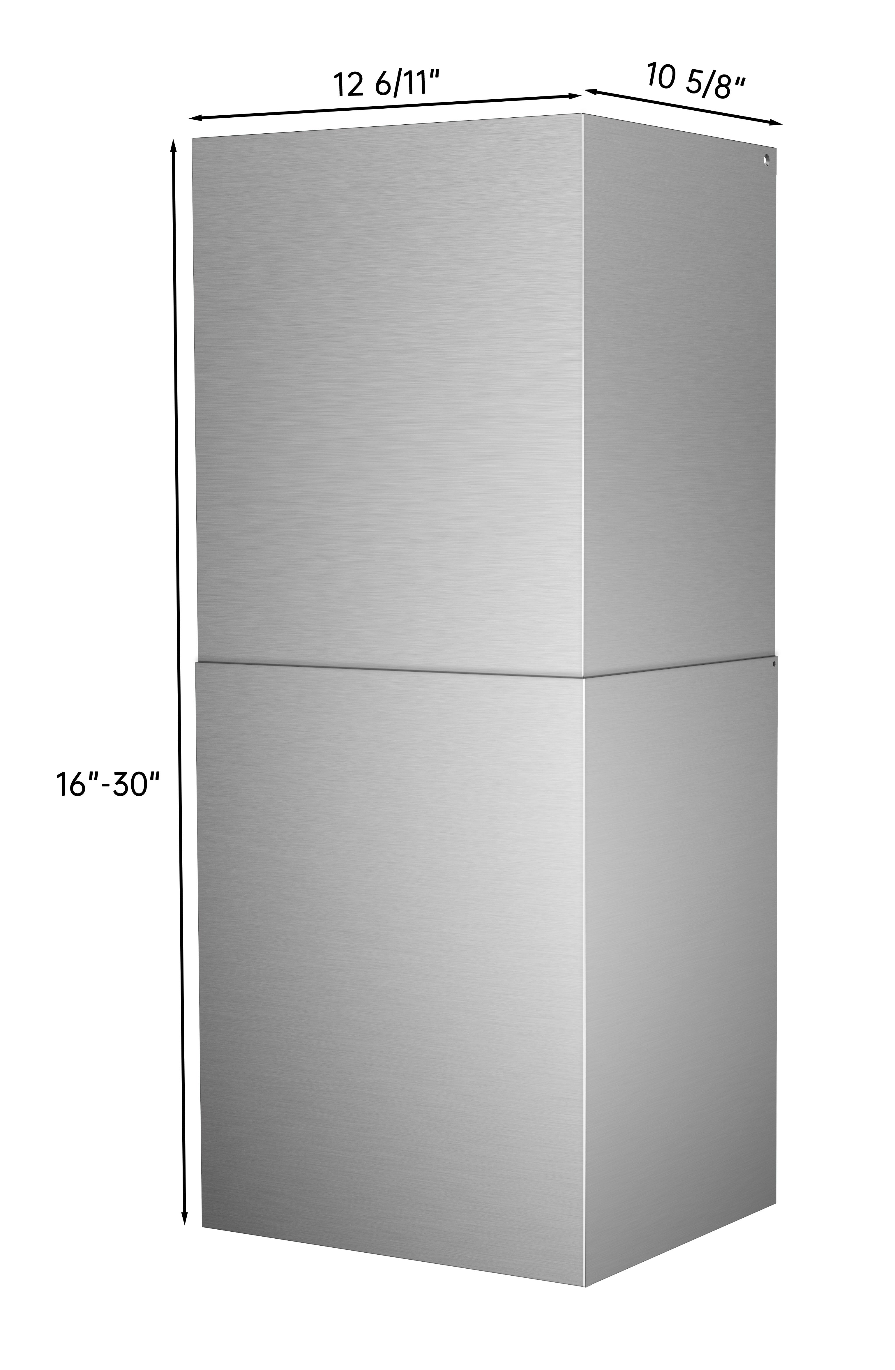 8‘ Stainless Steel Ceiling Decorative Cover For Flower Series Range Hood