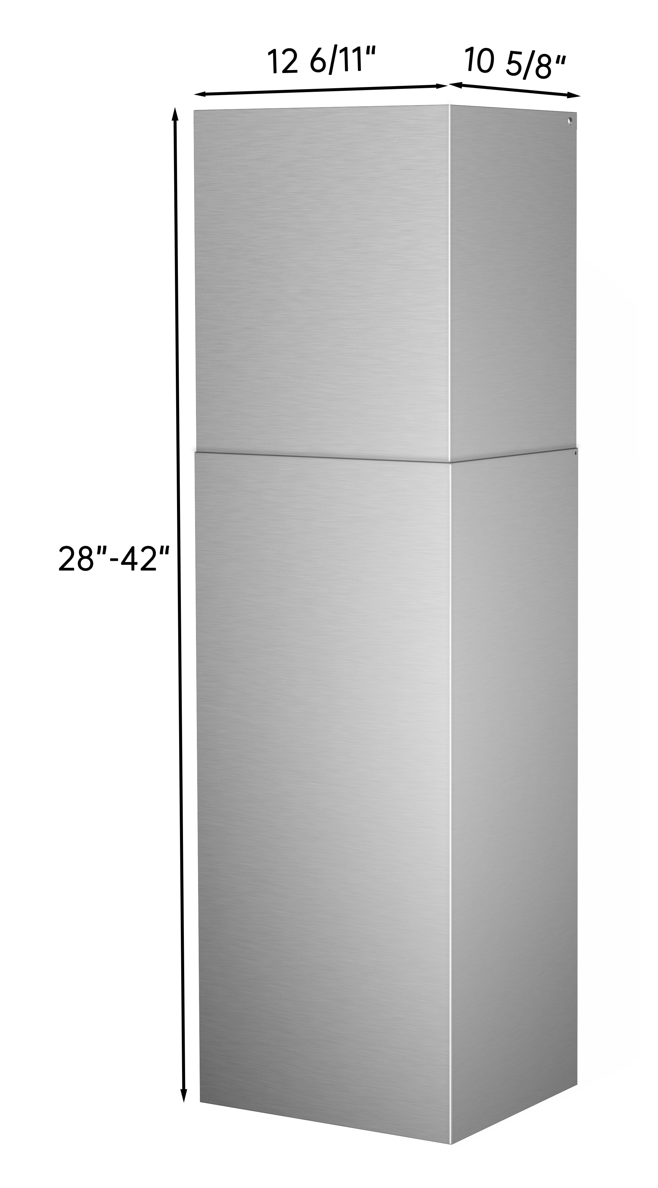 9‘ Stainless Steel Ceiling Decorative Cover For Flower Series Range Hood