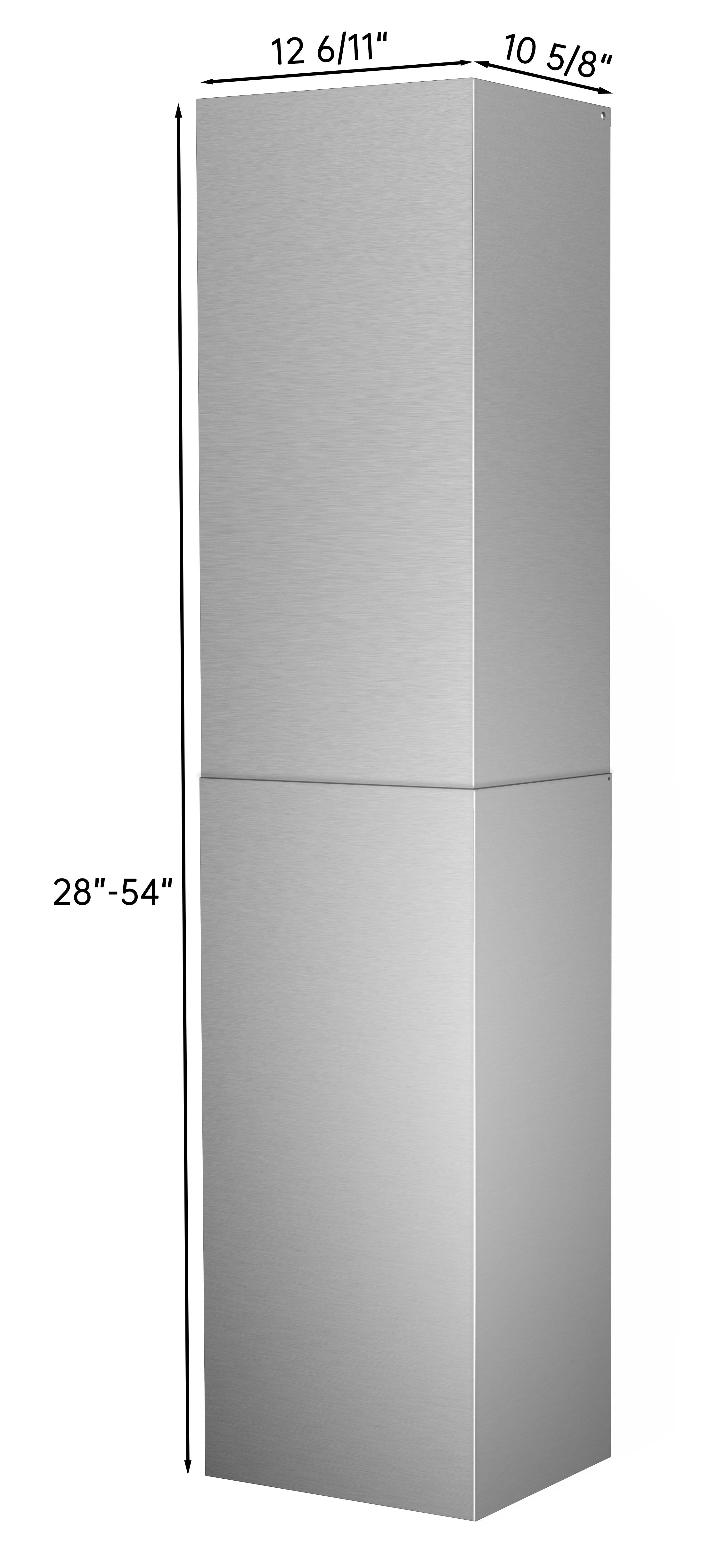 10‘ Stainless Steel Ceiling Decorative Cover For Flower Series Range Hood